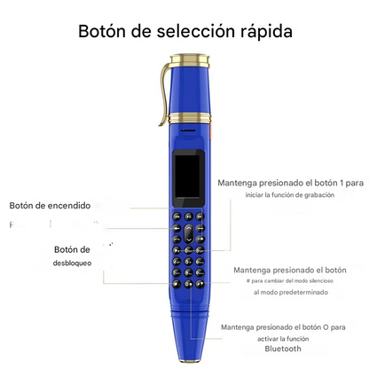 TELÉFONO MÓVIL CON FORMA DE BOLÍGRAFO